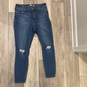 Old Navy Rockstar Distressed Jeans
